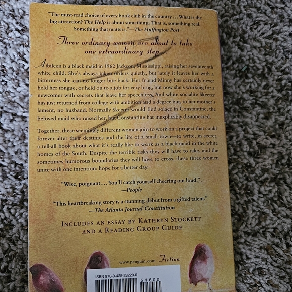 The Help by Kathryn Stockett Book - Picture 2 of 4